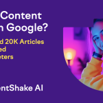 Can AI Content Rank on Google? We Analyzed 20K Articles and Surveyed 700+ Marketers