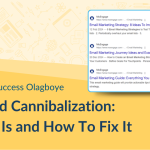 Keyword Cannibalization: What it is and How to Fix it