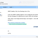 Powerful SEO Bookmarklet for Instant Website Analysis | Devaka Tools