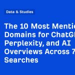 The 10 Most Mentioned Domains for ChatGPT, Perplexity, and AI Overviews Across 78.6M Searches