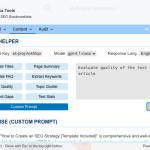 AI SEO Helper: Streamlined SEO Analysis Powered by ChatGPT