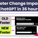 AI Optimization Test: Footers are back like 2003